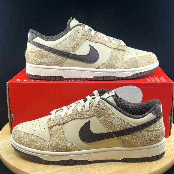 Nike Other - Nike Dunk Low Retro PRM Animal Pack Cheetah Giraffe Beach DH7913-200 Sz 9.5 New